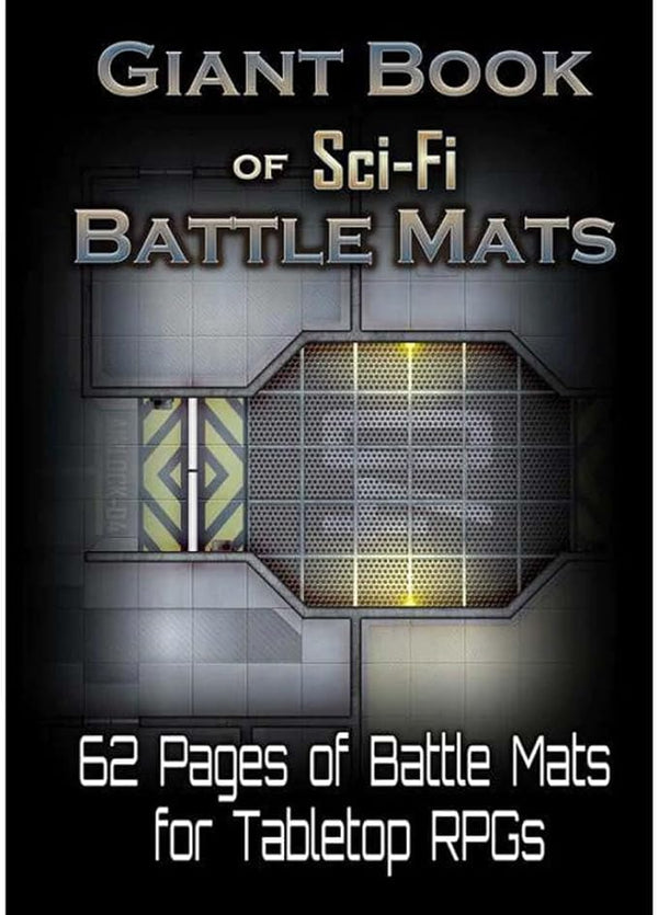 The Giant Book of Sci-Fi Battle Mats - EN