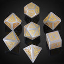 Cat eye white ornament