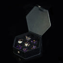 Glass cube Critcrack grey