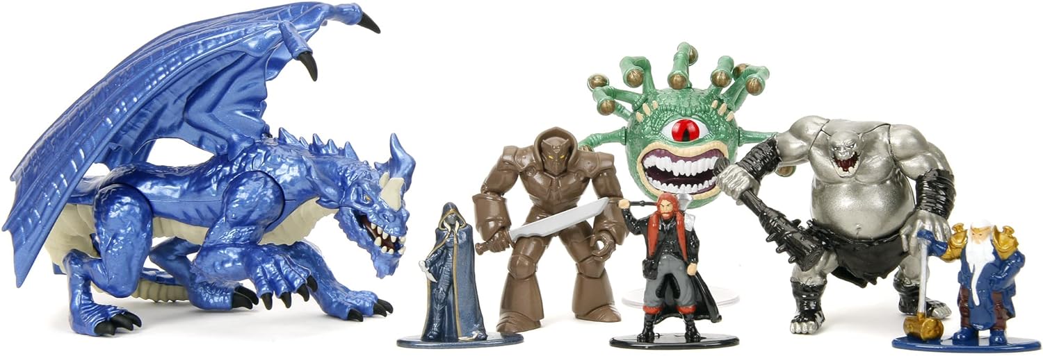 D&D metal minifigure set