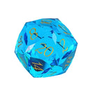 Dragon Gem - XL 30mm Glass D20 (Diamondcut) 