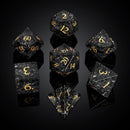 Glass cube Critcrack grey