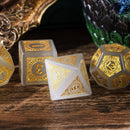 Cat eye white ornament