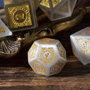 Cat eye white ornament