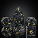 Glass cube Critcrack grey