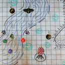 Premium RPG playmat set (embroidered and rubberized) 