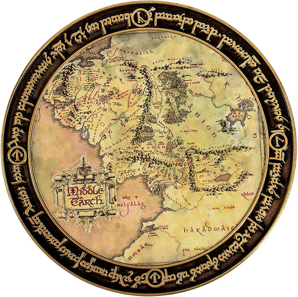 The Lord of the Rings – Middle Earth Map Sammlermünze (Limitierte Edition)