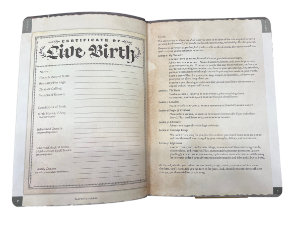 Player’s Journal – Black Dragon Cover