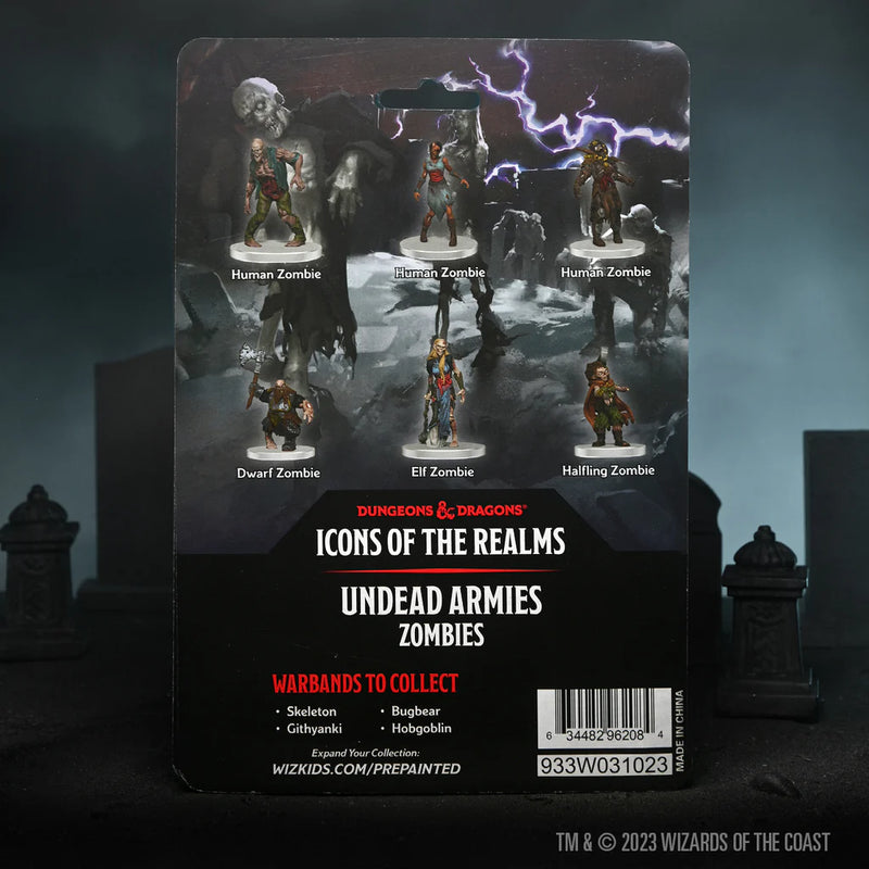 D&D Icons of the Realms – Undead Armies: Zombies