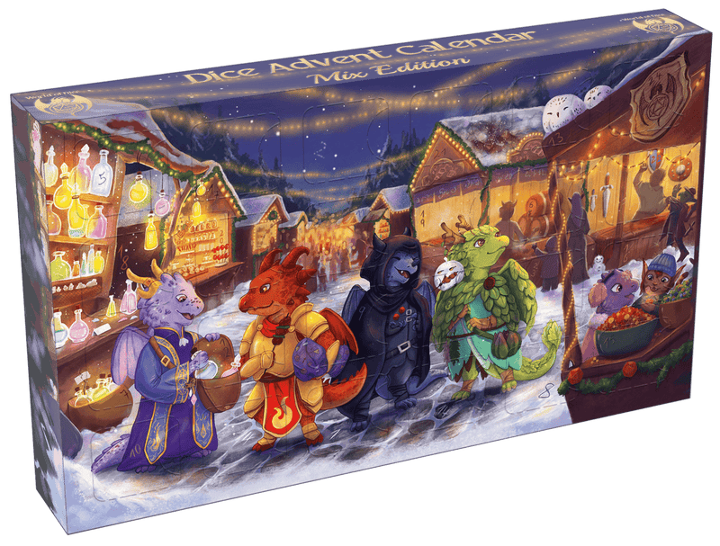 Mystery Advent Calendar 2025 (Dice, RPG audiobook, vouchers) 