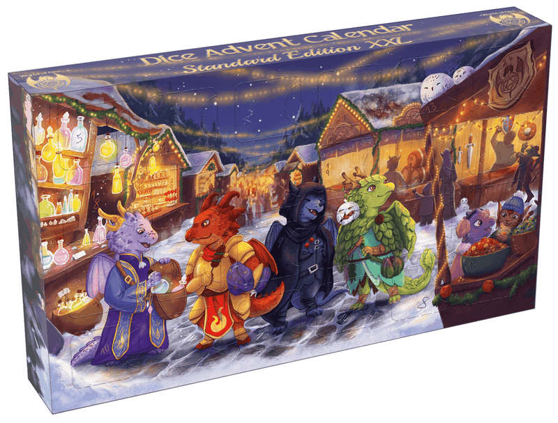 Mystery Advent Calendar 2025 (Dice, RPG audiobook, vouchers) 