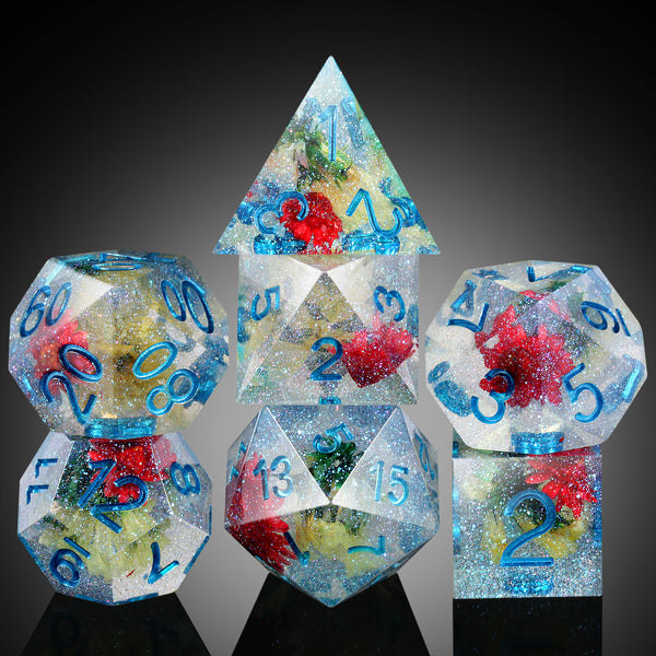 Eternal Spring Red & Yellow Glitter