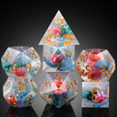 Eternal Spring Teal & Pink Glitter