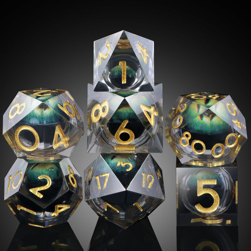 Emerald Dragon Eye liquid cube set with Diamond D4 (Copy)