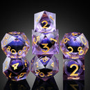Amethyst Dragon Eye Flüssigwürfel Set