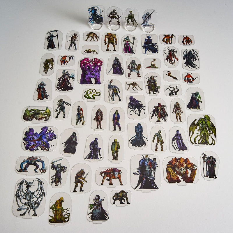 Flat Plastic Miniatures - Fantasy Core Set