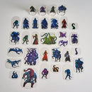 Flat Plastic Miniatures - various editions 