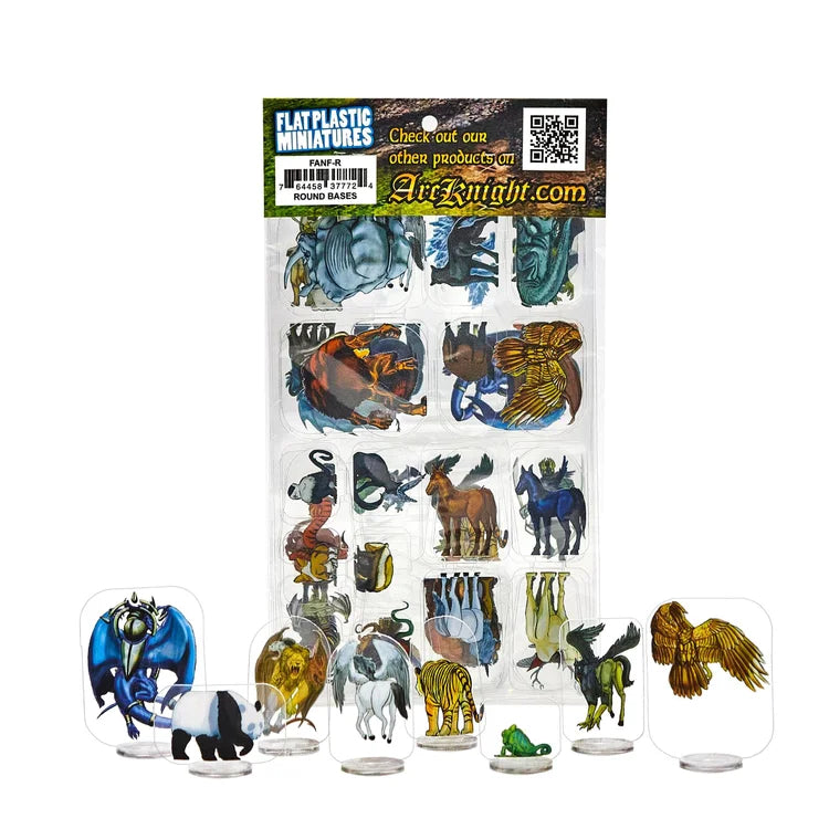 Flat Plastic Miniatures - various editions 