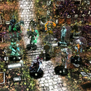 Bases for ArcKnight miniatures (numbered 1-12) 