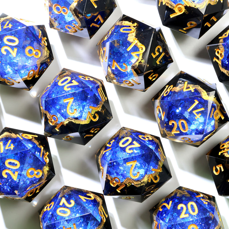 Corebreaker Azure Abyss – XL D20 (33 mm)