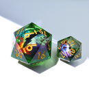 Arcane Dragon Eye – XL D20 (33 mm, liquid core) 