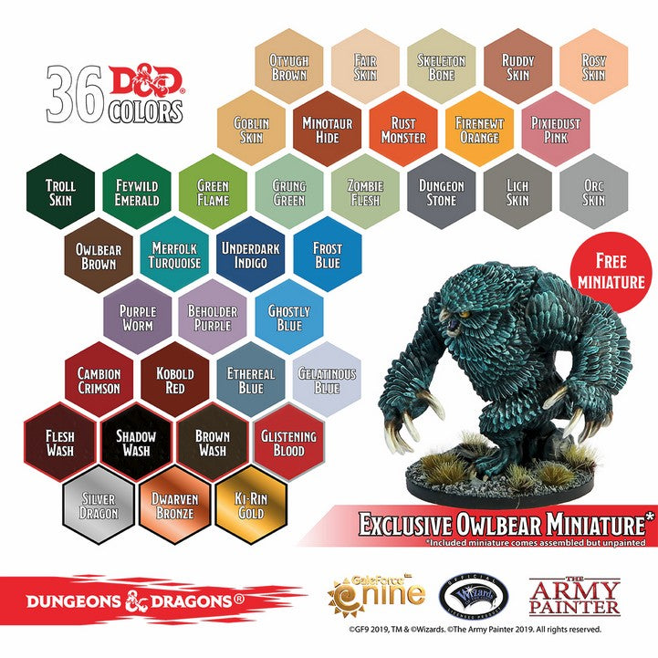 Warpaints Fanatics - D&D Monsters Paint Set