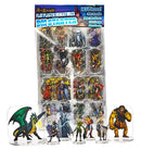 DM Starter Set - Flat plastic miniatures (167 pieces)