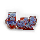 Ein Würfel aus Eis und Flammen 