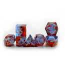 Ein Würfel aus Eis und Flammen 