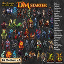 DM Starter Set - Flat plastic miniatures (167 pieces)
