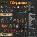 DM Starter Set - Flat plastic miniatures (167 pieces)