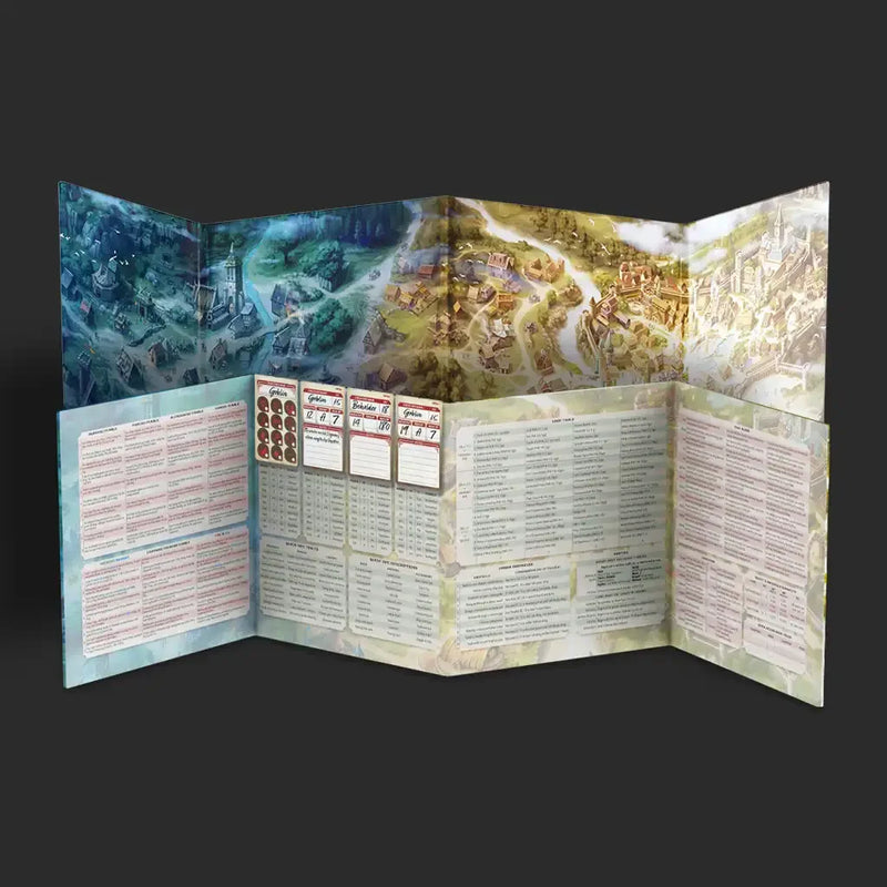 Worlds at a Glance - DM Screen