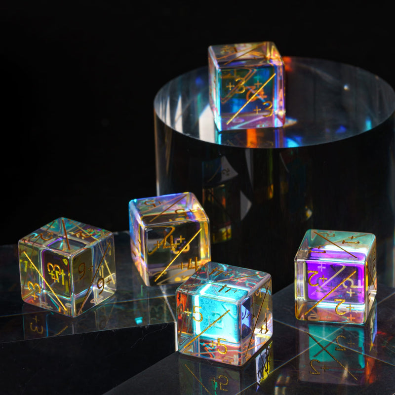 Prisma Crystal D6 Counter-Dice
