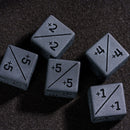 Obsidian D6 Counter-Dice