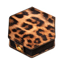 Hexagon-Etui - Leopard Print