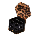 Hexagon-Etui - Leopard Print