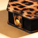 Hexagon-Etui - Leopard Print