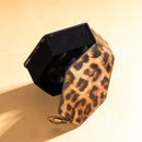 Hexagon-Etui - Leopard Print