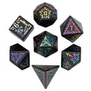 Obsidian Rainbow Ornament