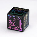 Obsidian Rainbow Ornament