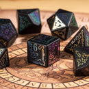 Obsidian Rainbow Ornament