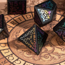 Obsidian Rainbow Ornament
