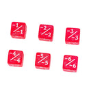 Galaxy Mini Counter-Würfel Negativ (12 mm)