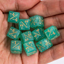 Galaxy Mini Counter-Würfel Negativ (12 mm)