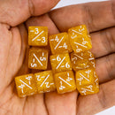 Galaxy Mini Counter-Würfel Negativ (12 mm)