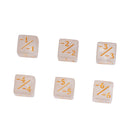 Galaxy Mini Counter-Würfel Negativ (12 mm)