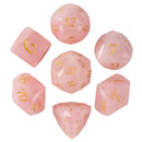 Gilded Rosequartz - Diamondcut