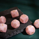 Gilded Rosequartz - Diamondcut