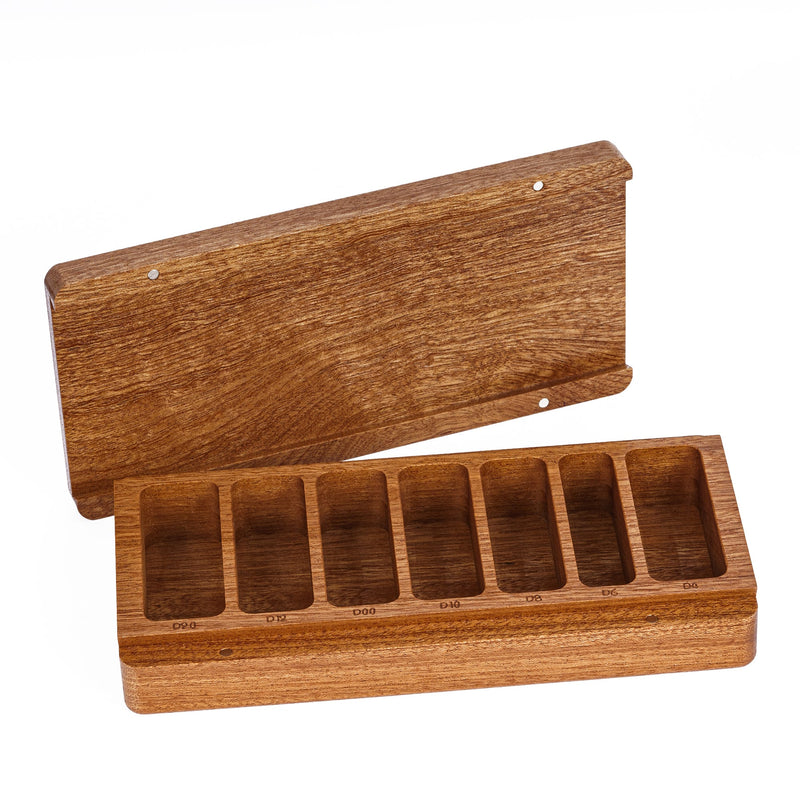 Deluxe wooden dice box