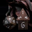 Wooden cube lead wood D20 / D6